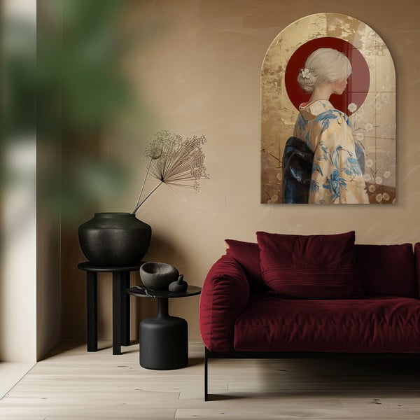 Картина върху стъкло 70x100 cm Rukia - Styler-image-2