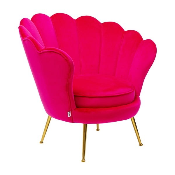 Стол за вода от розово кадифе Lily - Kare Design