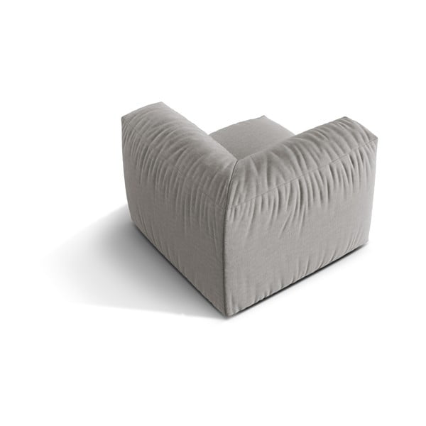 Светлосив модул за диван (променлив) Martina – Micadoni Home-image-2