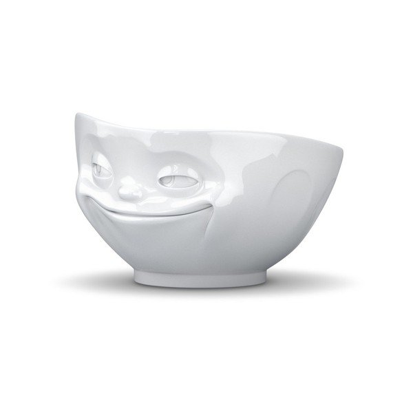 Usměvavá miska, bílá z kavárny U Kubistů-image-1