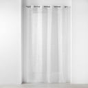 Бяло-сребриста завеса от воал 140x240 cm Floressia – douceur d'intérieur