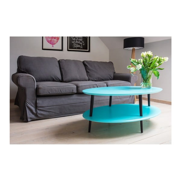 Светлосива маса за кафе с понижена основа OVO Ovo - Ragaba-image-1