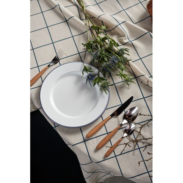 Покривка за маса Тюркоазени линии, 140 x 200 cm - Really Nice Things-image-2