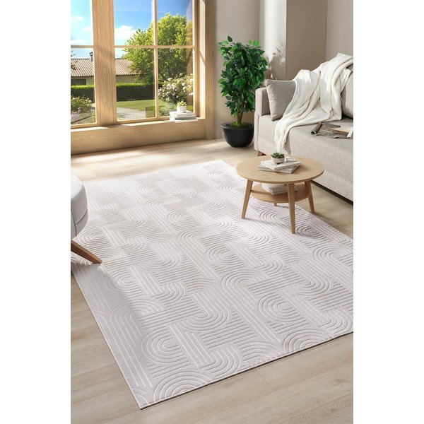 Кремав килим подходящ за пране 80x150 cm Bohemian – Mila Home-image-1