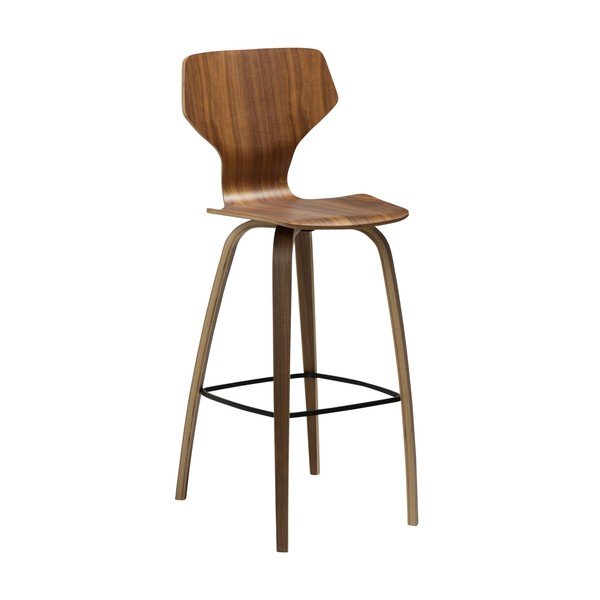 Бар стол в тъмно естествен цвят (височина на седалката 75 cm) S.I.T – DAN-FORM Denmark