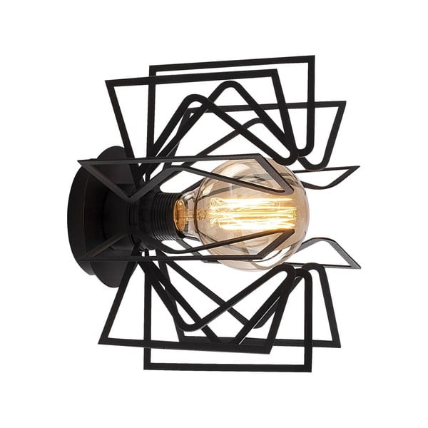 Черна стенна лампа Nemrut – Opviq lights
