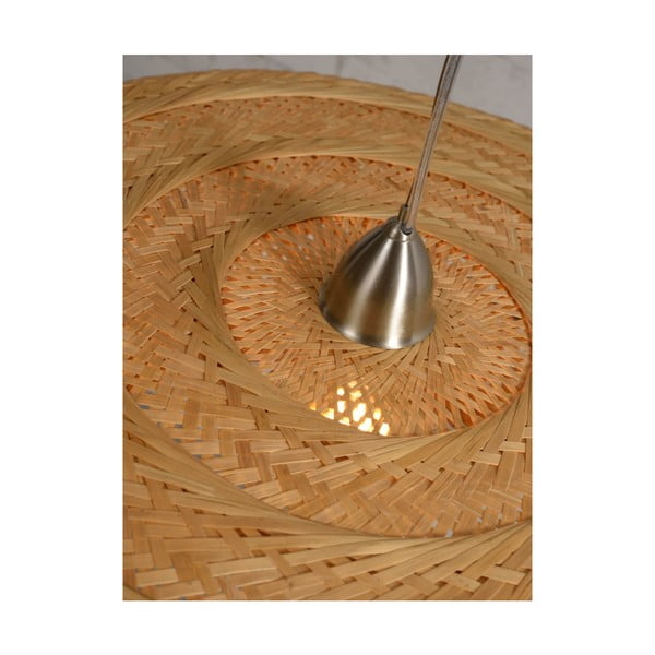 Кафява бамбукова висяща лампа , ⌀ 60 cm Palawan - Good&Mojo-image-3