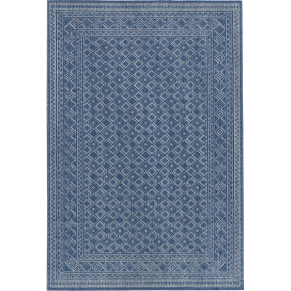 Син външен килим 230x160 cm Terrazzo - Floorita