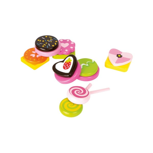 Комплект детски дървени играчки за правене на бонбони Сладкиши - Legler