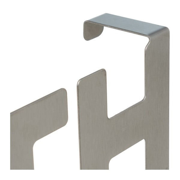 Матово сребро метален стелаж за врата 32 cm Bath – Casa Selección-image-3