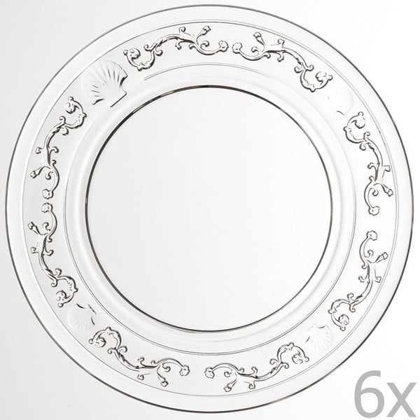 Sada 6 dezertních talířů Versailles, 15 cm