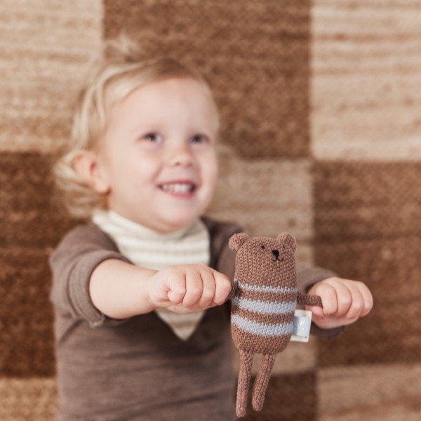 Дрънкалка Bella Bear – OYOY Mini-image-1