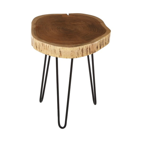 Сгъваема маса с акациев плот 46x48 cm Nandri - Premier Housewares-image-3