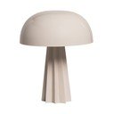 Кремава метална настолна лампа (височина 29 cm) Virel – WOOOD