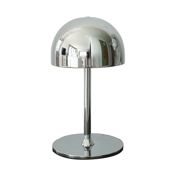 LED настолна лампа с дистанционно управление в сребрист цвят с метален абажур (височина 22 cm) Tim – Sirius