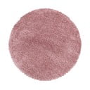 Розов кръгъл килим ø 160 cm Fluffy – Ayyildiz Carpets