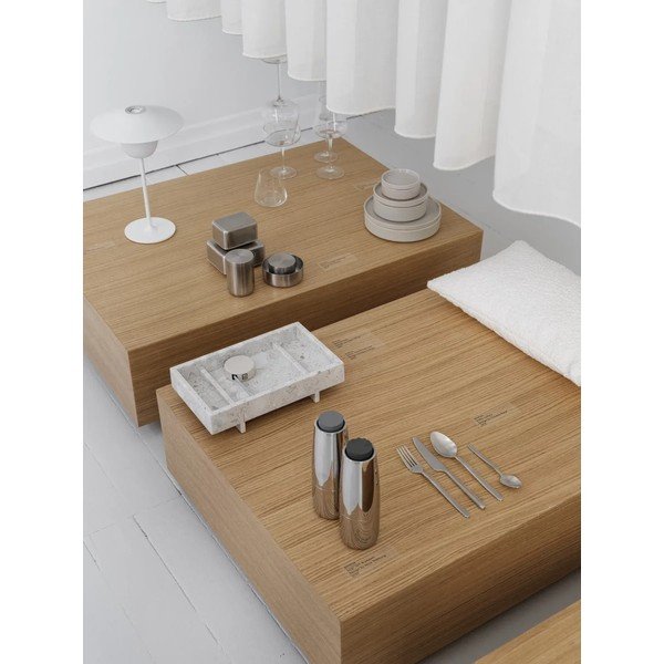 Черни десертни лъжици в комплект 4 бр. от неръждаема стомана за 4 души Stella – Blomus-image-1