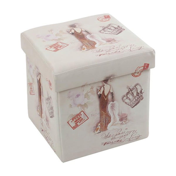 Stolička/box Romantic Lady