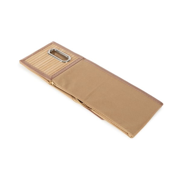 Бамбукова кутия за съхранение в естествен цвят  15x31x15 cm – Compactor-image-4