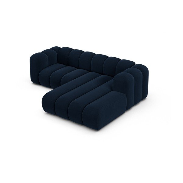 Тъмносин ъглов диван (десен ъгъл) Lupine – Micadoni Home-image-2