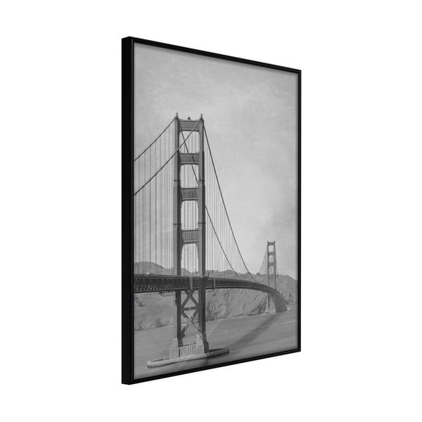 Плакат в рамка II, 20 x 30 cm Bridge in San Francisco - Artgeist