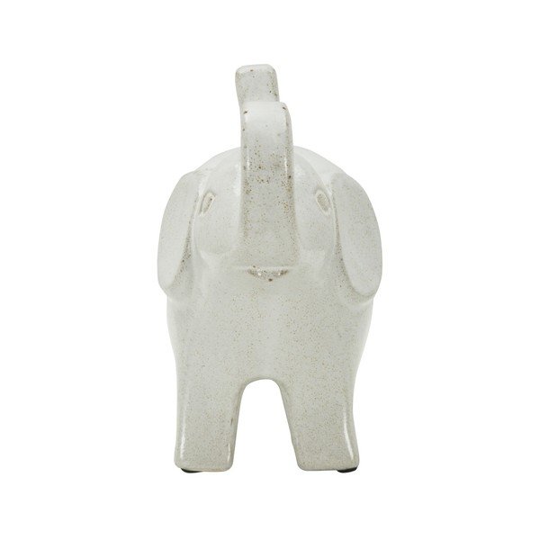 Декоративна керамична фигурка Elefante, височина 23 cm - Mauro Ferretti-image-1