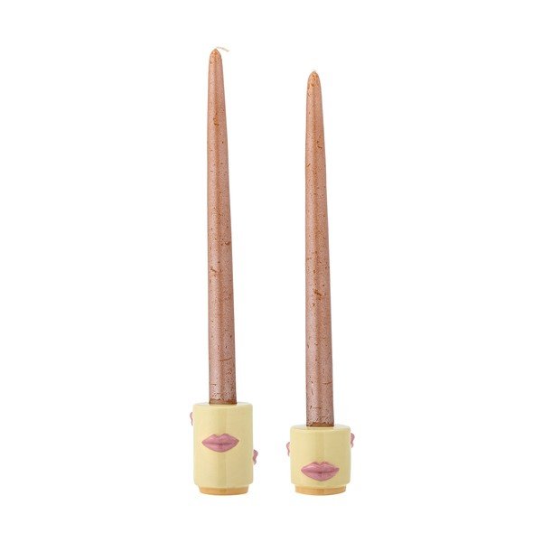 Глинени свещници в комплект 2 бр. Sassy – Bloomingville-image-3