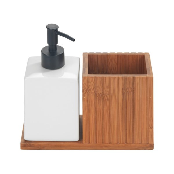 Бамбукова стойка за перилни препарати в естествен цвят Mera – Wenko-image-3