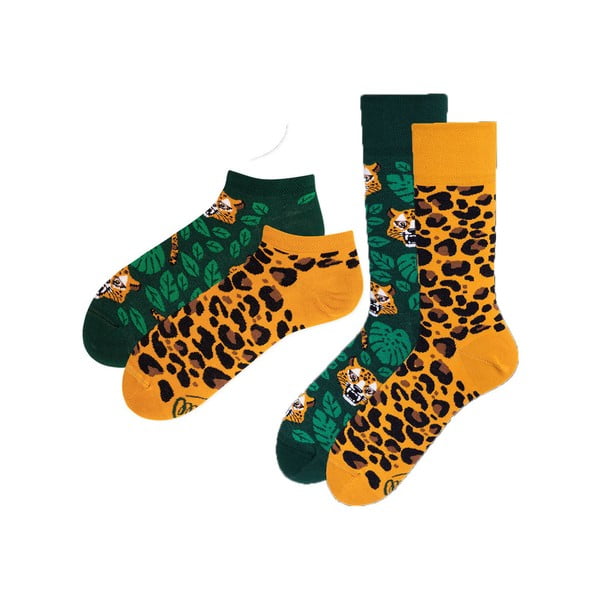 Комплект от 2 чифта класически чорапи и чорапи до глезена El Leopardo, размер 43-46 - Many Mornings