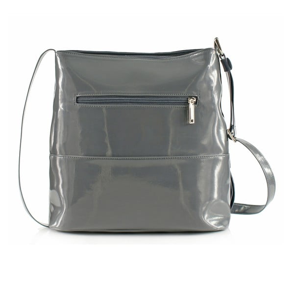 Kožená kabelka Boscollo Grey 3443-image-2