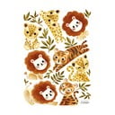 Лист със стикери 30x42 cm Little Jungle Animals - Lilipinso