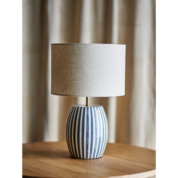 Бяла/сива LED настолна лампа (височина 47 cm) Tali – Bloomingville-image-3