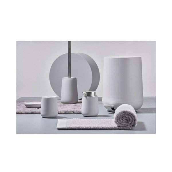 Светлосива порцеланова сапунерка Nova - Zone-image-1