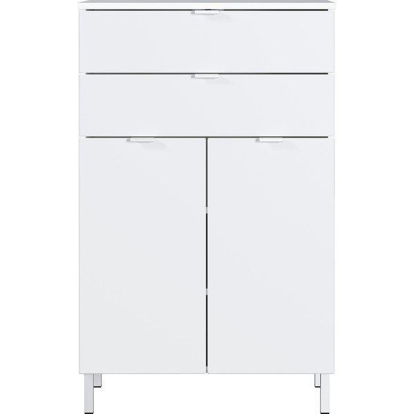 Bílá skřínka Germania Mauresa, výška 97 cm-image-1
