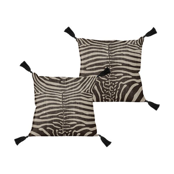 Декоративна възглавница Borlas Zebra, 45 x 45 cm - Really Nice Things-image-2
