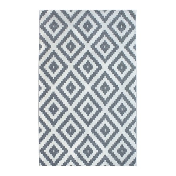 Сив и бял килим Razzo Mosaic, 120 x 170 cm - Unknown