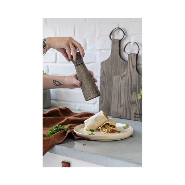 Кафяв дървен  комплект мелнички за сол и пипер 2 бр. – Bonami Selection-image-1