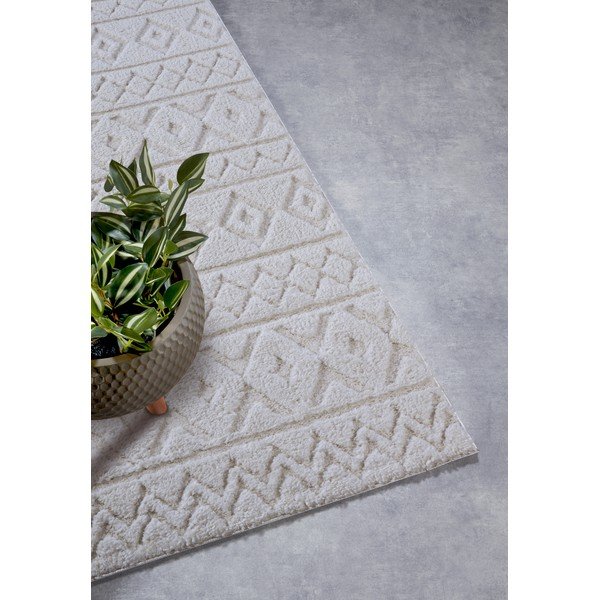 Кремава пътека 80x240 cm Itinerance Cream White – Elle Decoration-image-2