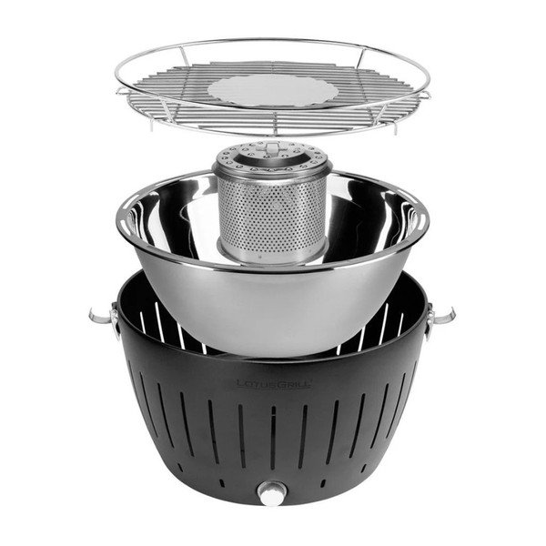 Сива бездимна скара XL - LotusGrill-image-3