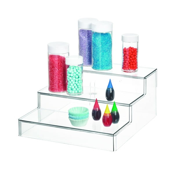 IDesign Прозрачна стойка за Home Edit, 26 x 29,2 cm - iDesign/The Home Edit-image-3