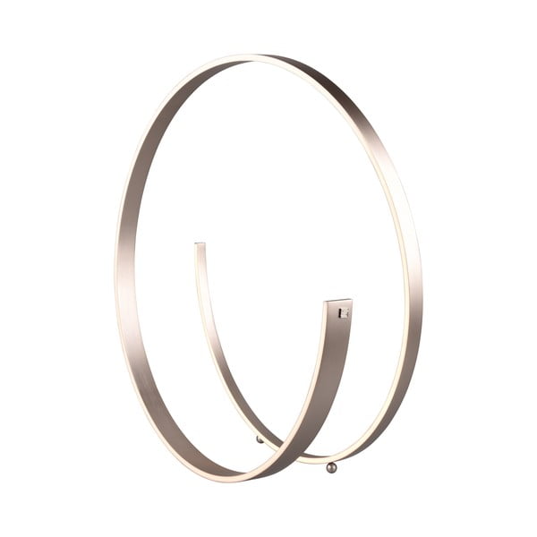 Сива LED подова лампа с гласово управление/ управление чрез мобилно приложение с метален абажур (височина 75 cm) Cinardi – CINQUE-image-2