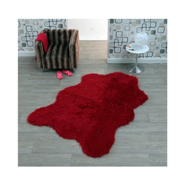 Červený koberec Hanse Home Cosy, 100 x 140 cm-image-2