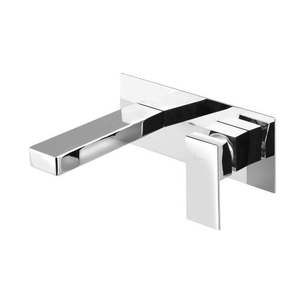 Вградена батерия за мивка в лъскаво-сребрист цвят (1 изход) Latus – Sapho-image-2