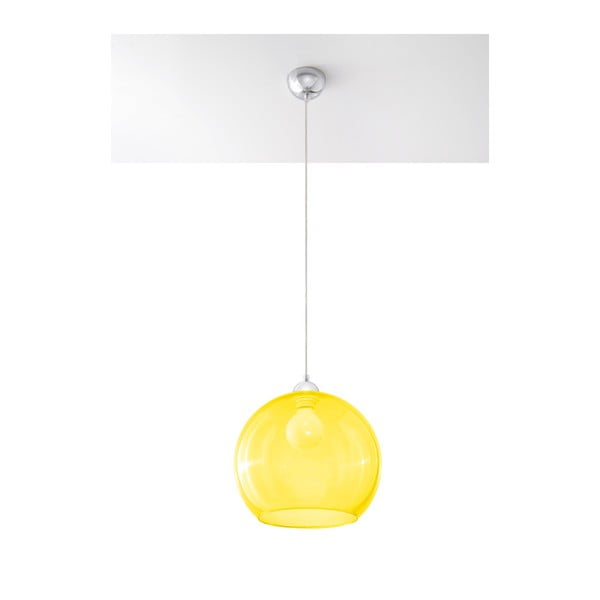 Жълто таванно осветително тяло Bilbao - Sollux-image-1