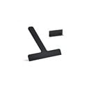 Черна стъргалка с държач 22 cm Ume – Zone