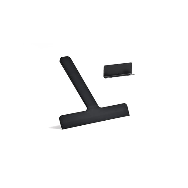 Черна стъргалка с държач 22 cm Ume – Zone