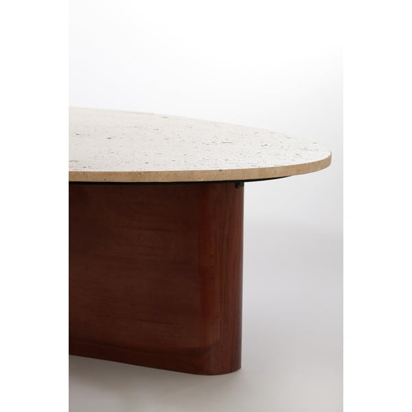 Кафява масичка за кафе 72x90 cm Mahelona – Light & Living-image-4