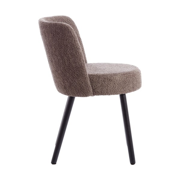 Кафяв трапезен стол Eckley – Light & Living-image-3