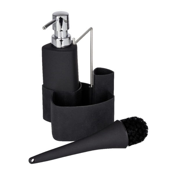 Черен комплект за миене на съдове , 250 ml Empire - Wenko-image-1