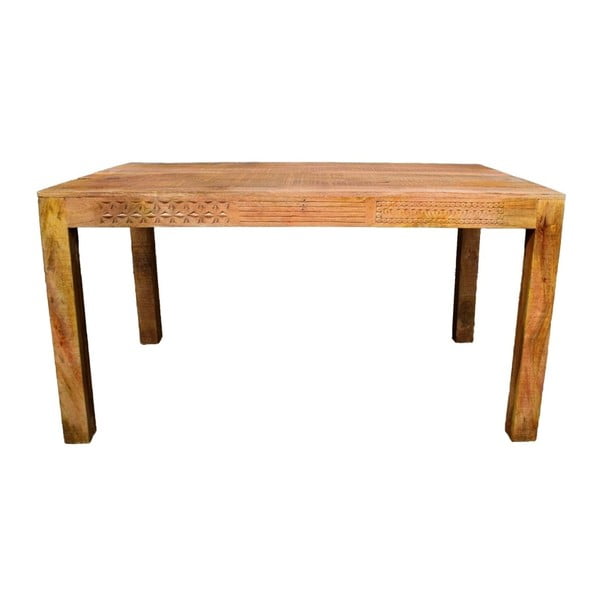 Jídelní stůl z masivního mangového dřeva Massive Home Ella, 90 x 170 cm